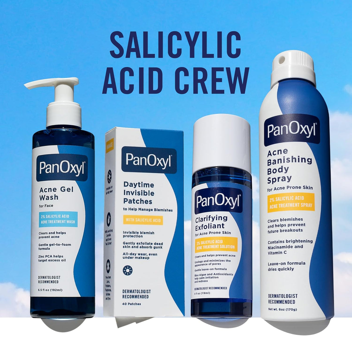 Acne Gel Wash, 2% Salicylic Acid, for Face, 6.5 Fl Oz