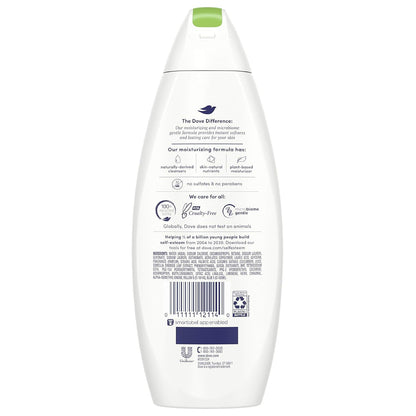 Dove Body Wash 11 Ounce Go Fresh Cucumber & Green Tea, 11 Fl Oz (Pack of 2)