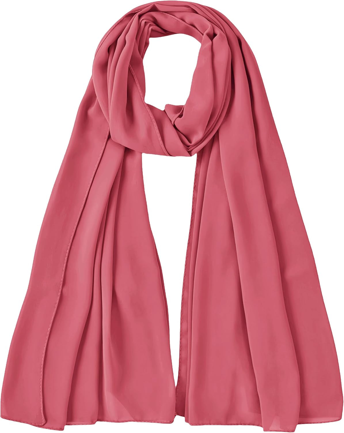 Premium Chiffon Hijab Head Scarf Shawl Wrap for Muslim Women Lightweight