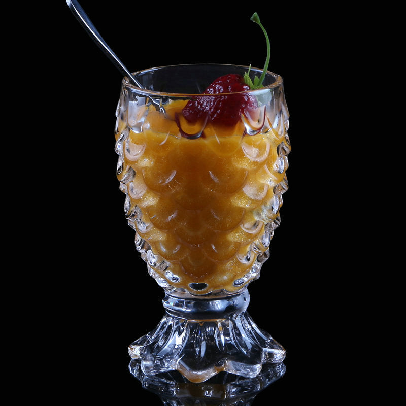 Mermaid Cup with Embossed Glass