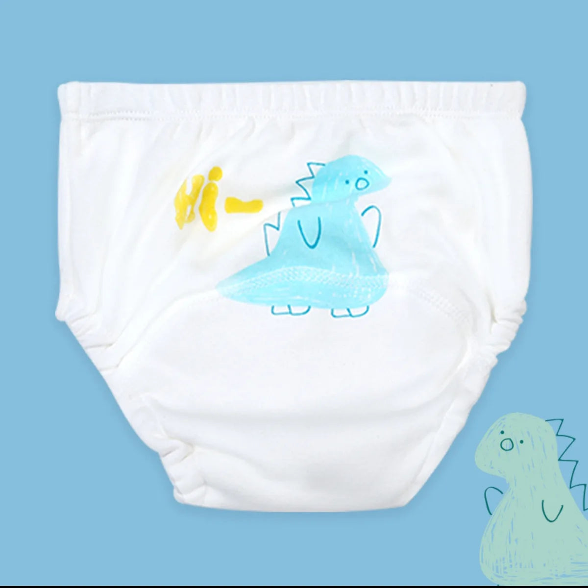 New Baby Waterproof Washable Training Pants Cartoon Cotton Baby Diaper Infant Shorts Nappies Panties Nappy Changing Underwear