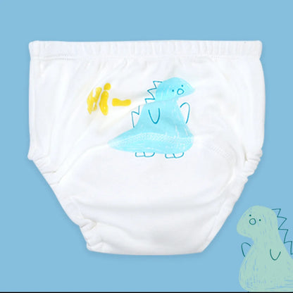 New Baby Waterproof Washable Training Pants Cartoon Cotton Baby Diaper Infant Shorts Nappies Panties Nappy Changing Underwear