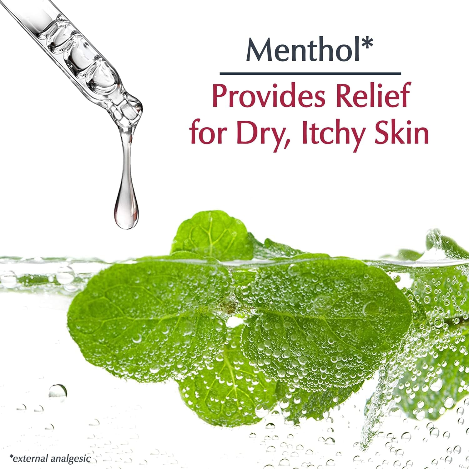 Skin Calming Itch Relief Body Lotion, 8.4 FL OZ | Body Lotion Enriched with Menthol and Ceramide, Itch-Relieving Calming Lotion, Soothing and Cooling Effect, Fragrance Free