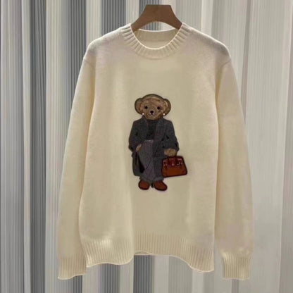 Ralph Lauren Cashmere Bear Knit Pullover