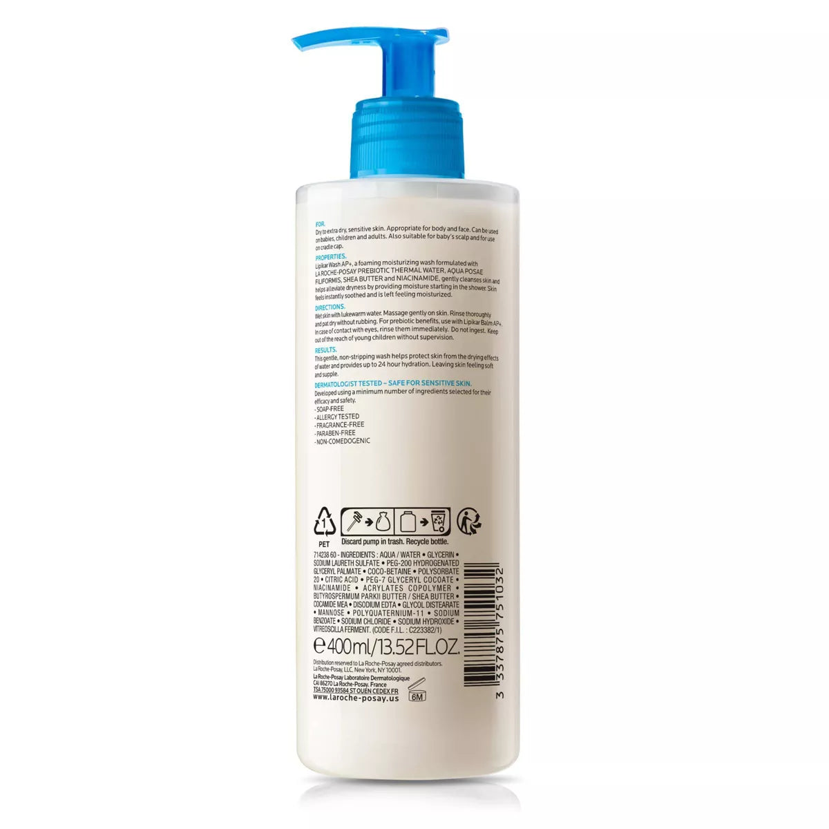 La Roche Posay Lipikar AP+ Face Wash