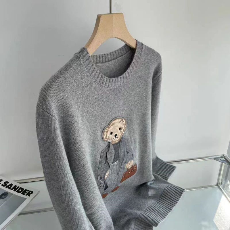 Ralph Lauren Cashmere Bear Knit Pullover