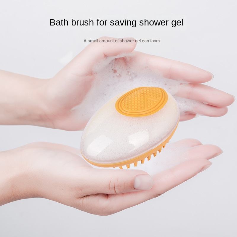 Brosse de bain pour chien et chat 2 en 1, peigne de massage pour animaux de compagnie, douche en silicone souple, toilettage des cheveux, outil de nettoyage pour chien, produits pour animaux de compagnie