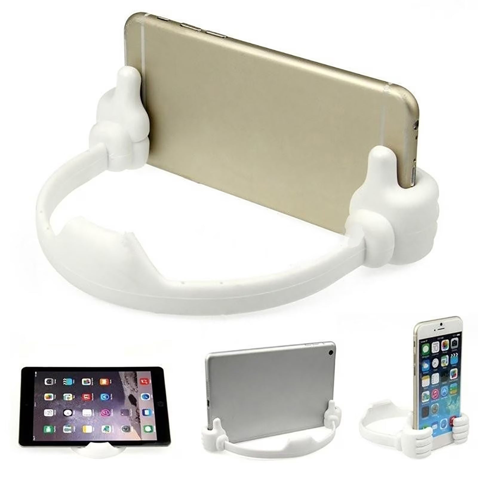 Thumb up Phone Holder Adjustable Tablet Stand Portable Desktop Lazy Phone Stand Fun Gifts for Kids Men Women