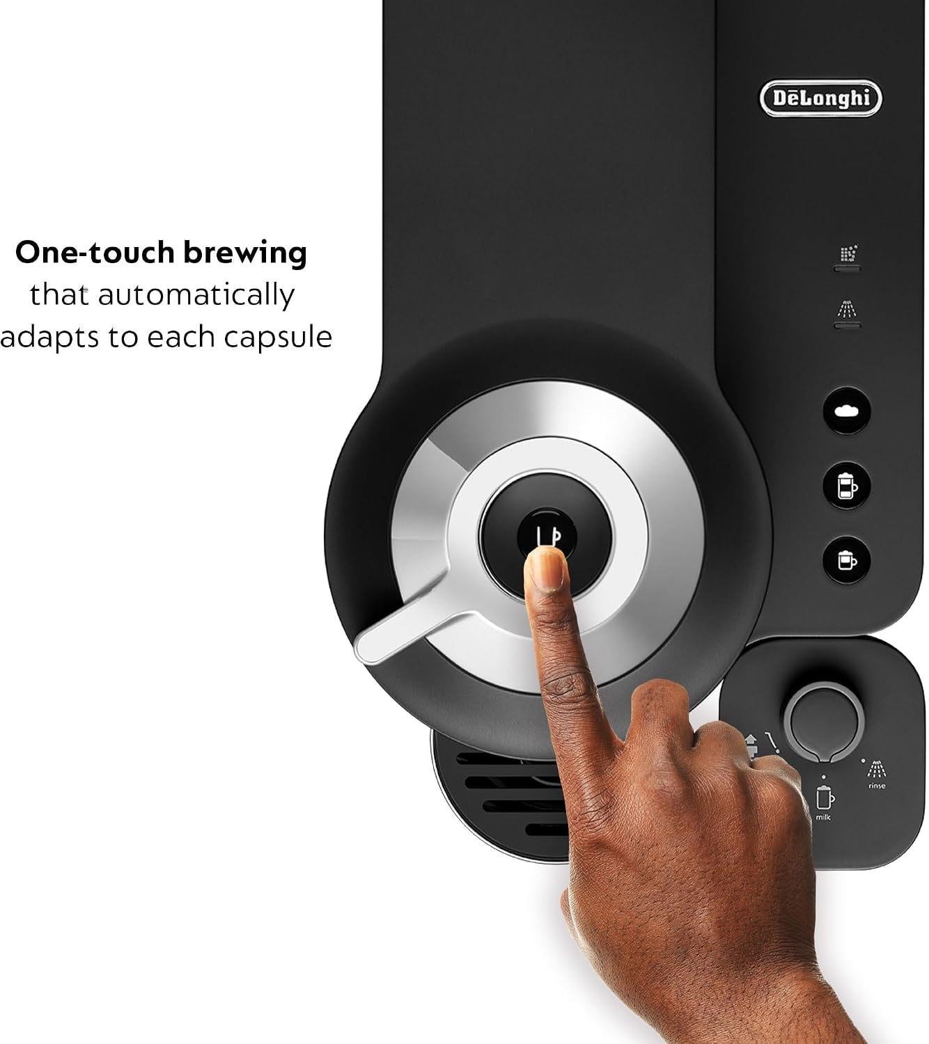 Nespresso Vertuo Lattissima by De'Longhi, Black Descaling Kit