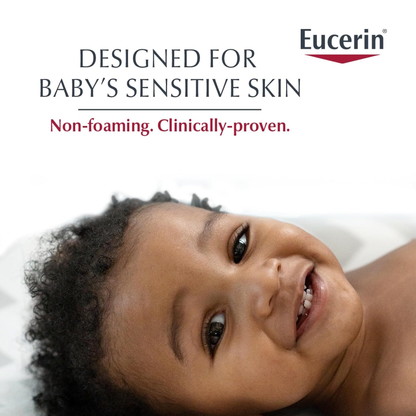 Baby Eczema Relief Cream Body Wash, Fragrance Free Eczema Body Wash for Babies with Colloidal Oatmeal, 13.5 Fl Oz Bottle
