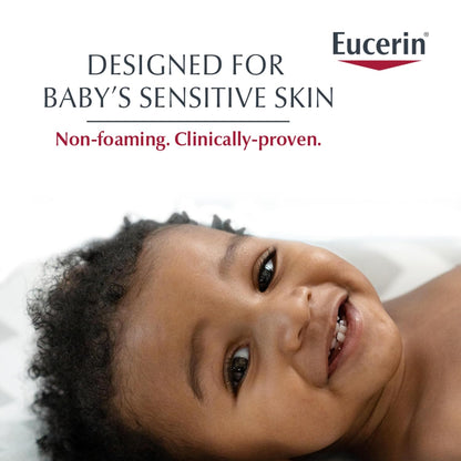 Baby Eczema Relief Cream Body Wash, Fragrance Free Eczema Body Wash for Babies with Colloidal Oatmeal, 13.5 Fl Oz Bottle