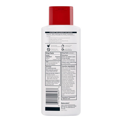 Skin Calming Itch Relief Body Lotion, 8.4 FL OZ | Body Lotion Enriched with Menthol and Ceramide, Itch-Relieving Calming Lotion, Soothing and Cooling Effect, Fragrance Free