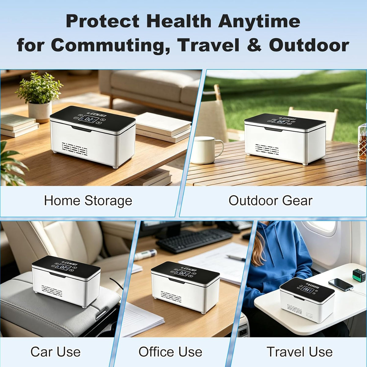 Portable Insulin Cooler Travel Case, Insulin Travel Case Medicine Cooler