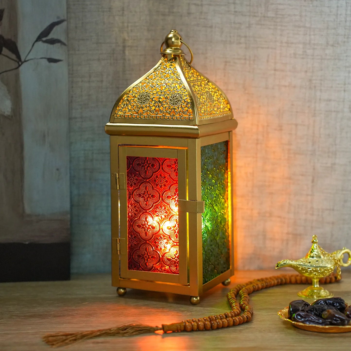 Gold Moroccan Lantern