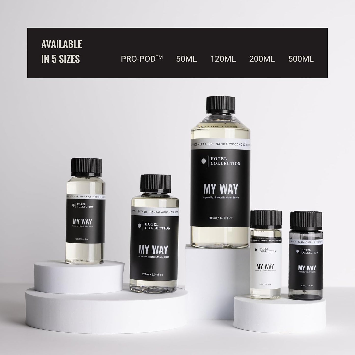 Hotel Collection - Black Velvet Fragrance Oil for Home Diffusers, 120 Ml