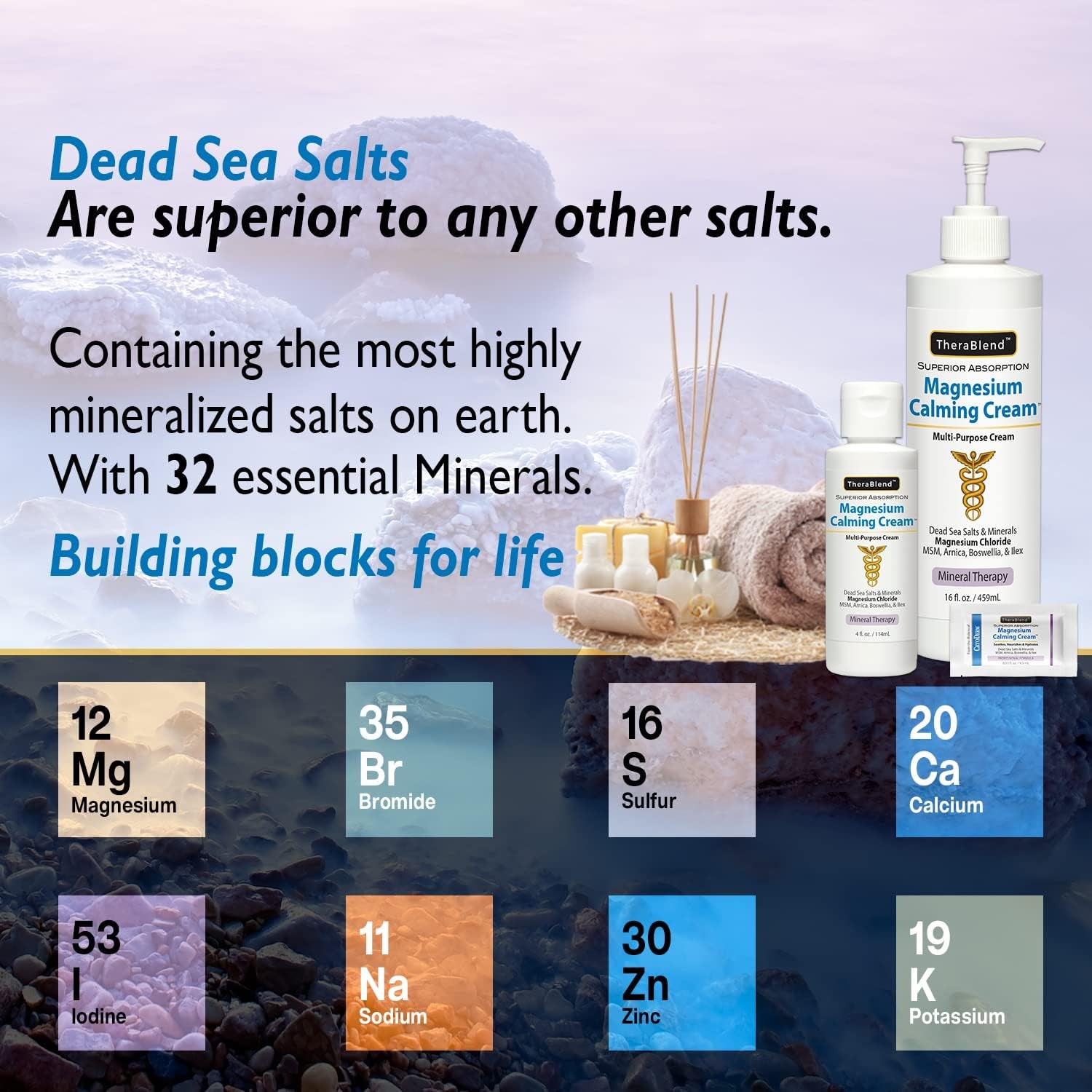 Magnesium Calming Cream 8 Oz