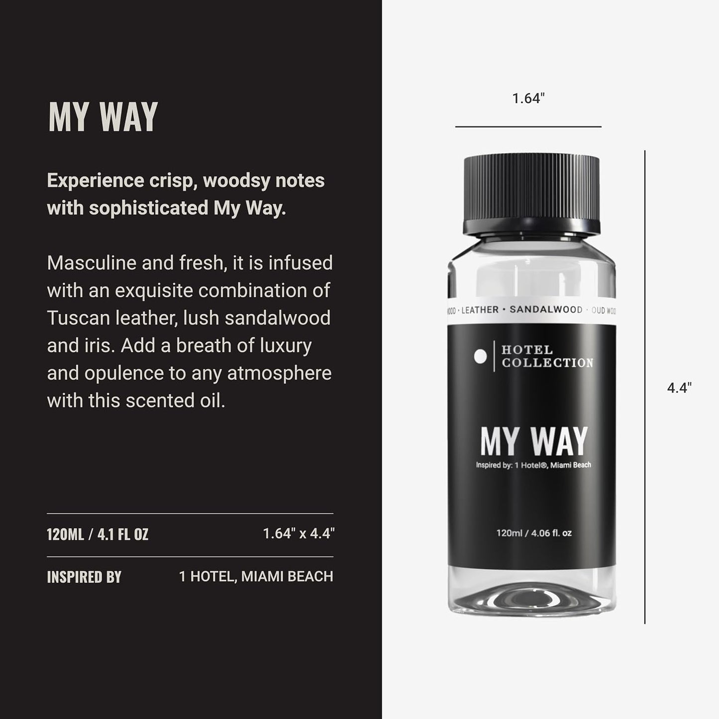 Hotel Collection - My Way Fragrance Oil for Home Diffusers, 120 Ml