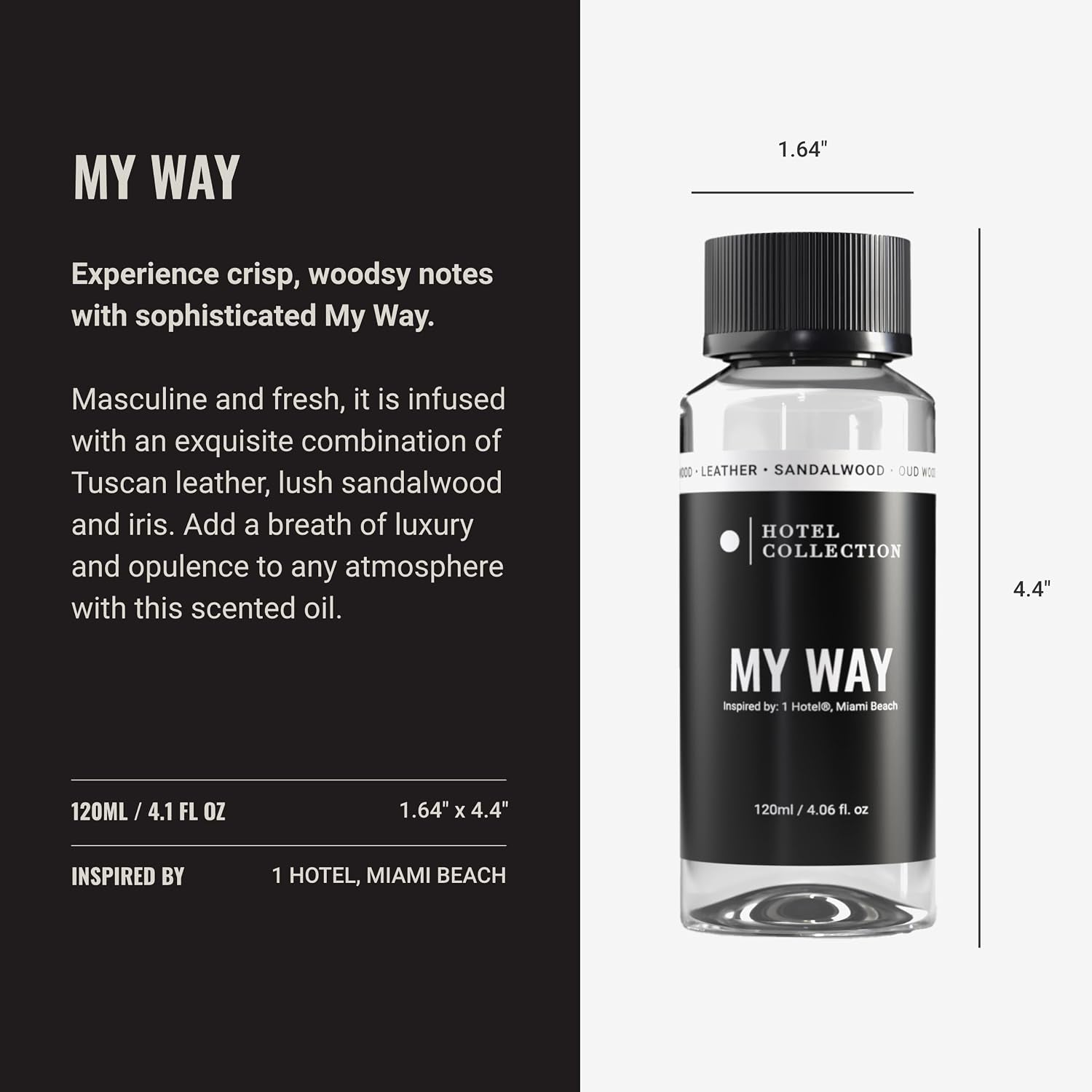 Hotel Collection - My Way Fragrance Oil for Home Diffusers, 120 Ml