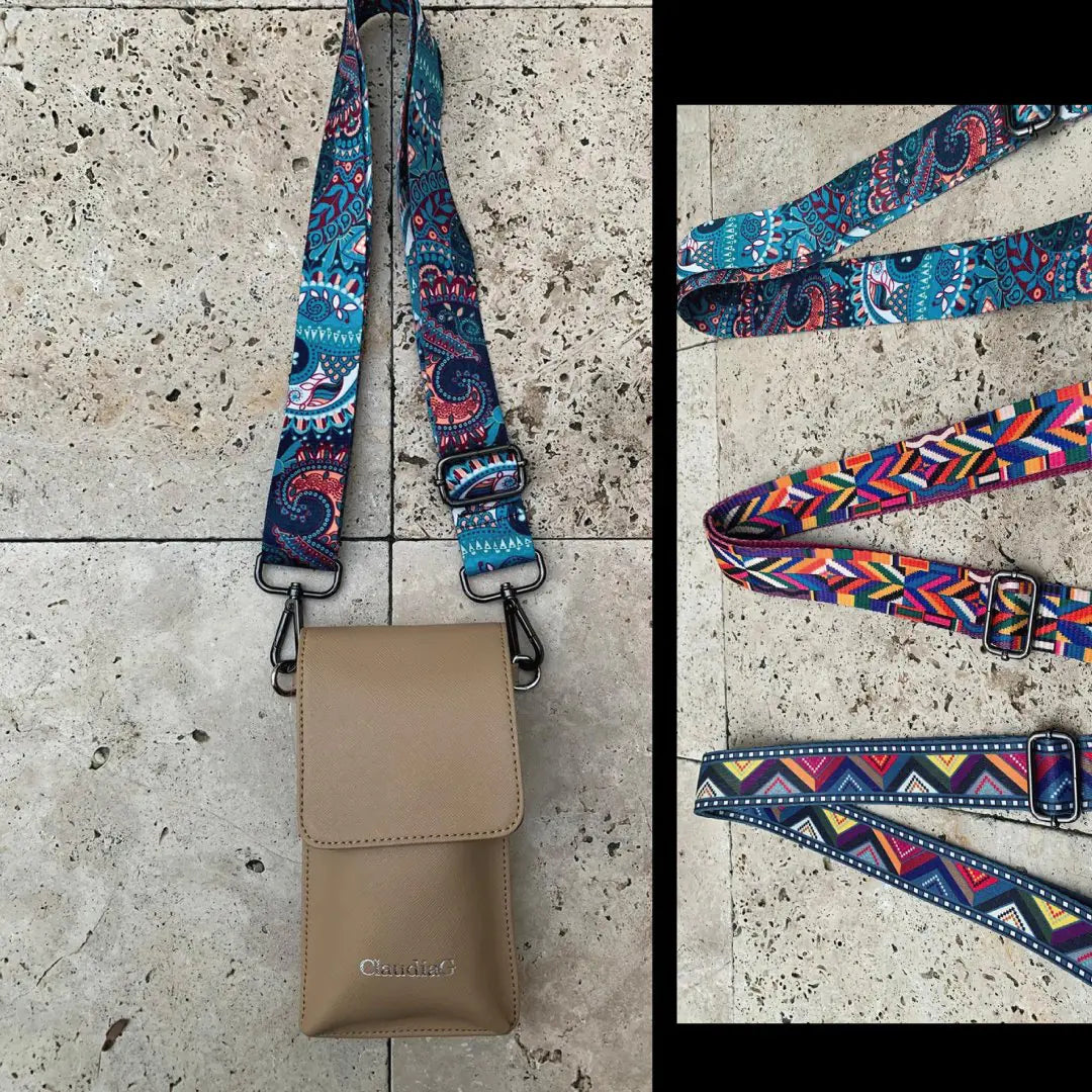 ibag Leather Cross Body -Tan - Zayd’s Department Store