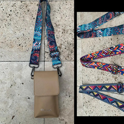 ibag Leather Cross Body -Tan - Zayd’s Department Store
