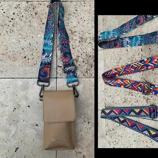 ibag Leather Cross Body -Tan - Zayd’s Department Store