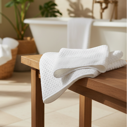 Premium Towels All over Checker Design
