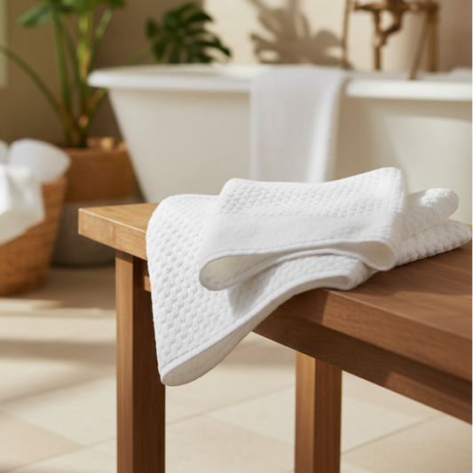 Premium Towels All over Checker Design