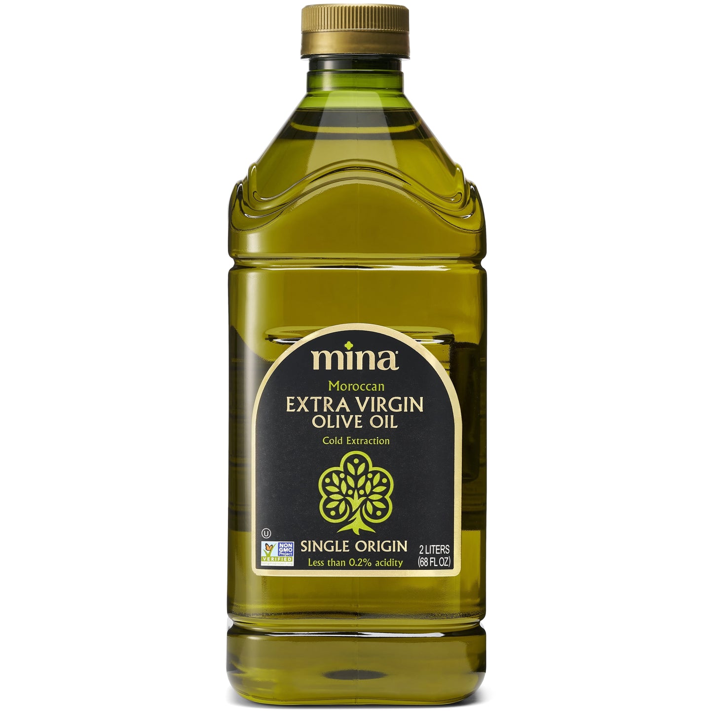 Moroccan Olive Oil Extra Virgin, 68 Fl Oz, High Polyphenol Olive Oil, Single Origin Olive Oil