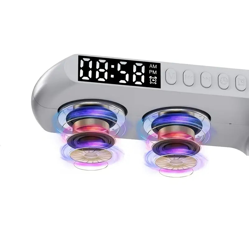 Sunrise Alarm Clock with 15W Wireless Charger & RGB Light