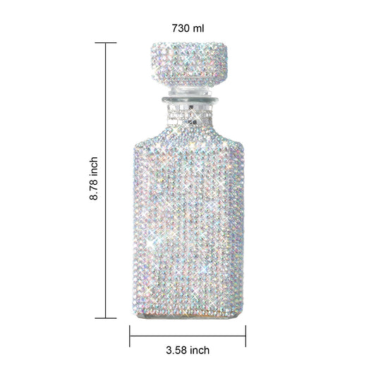 Luxurious Diamond Rhinestone Whiskey Tequila Wine Decanter