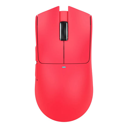 ATTACK SHARK X11 Lightweight Wireless Gaming Mouse with RGB Backlight Charging, Up to 22K DPI, PAW3311 Optical Sensor, HUYU Swit - Red
