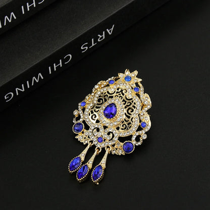 Moroccan Caftan Brooch Pin