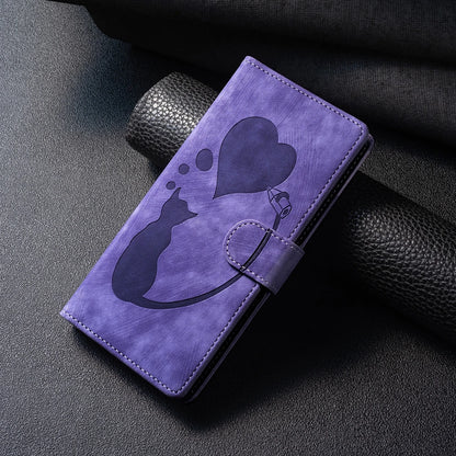 for i Phone 17 Flip Case for iPhone 15 16 14 13 12 11 Pro Max iPhon 15 Plus Cases Cute Cat Butterfly Leather Wallet Back Cover - K