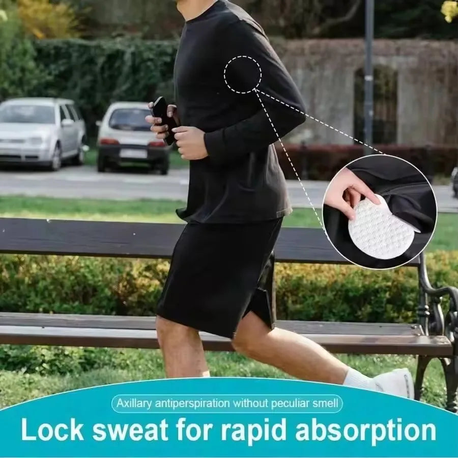 10/20/50/100Pcs Disposable Underarm Armpit Sweat Pads Sweat-absorbing Patch  Deodorants Non-woven Pads Breathable Ultra-thin