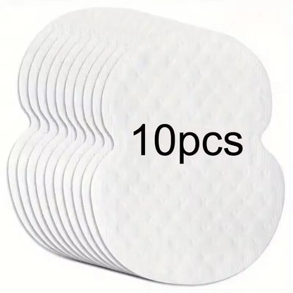 10/20/50/100Pcs Disposable Underarm Armpit Sweat Pads Sweat-absorbing Patch  Deodorants Non-woven Pads Breathable Ultra-thin - 10pcs