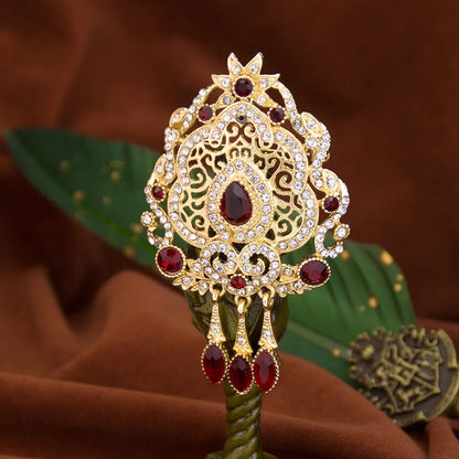 Moroccan Caftan Brooch Pin