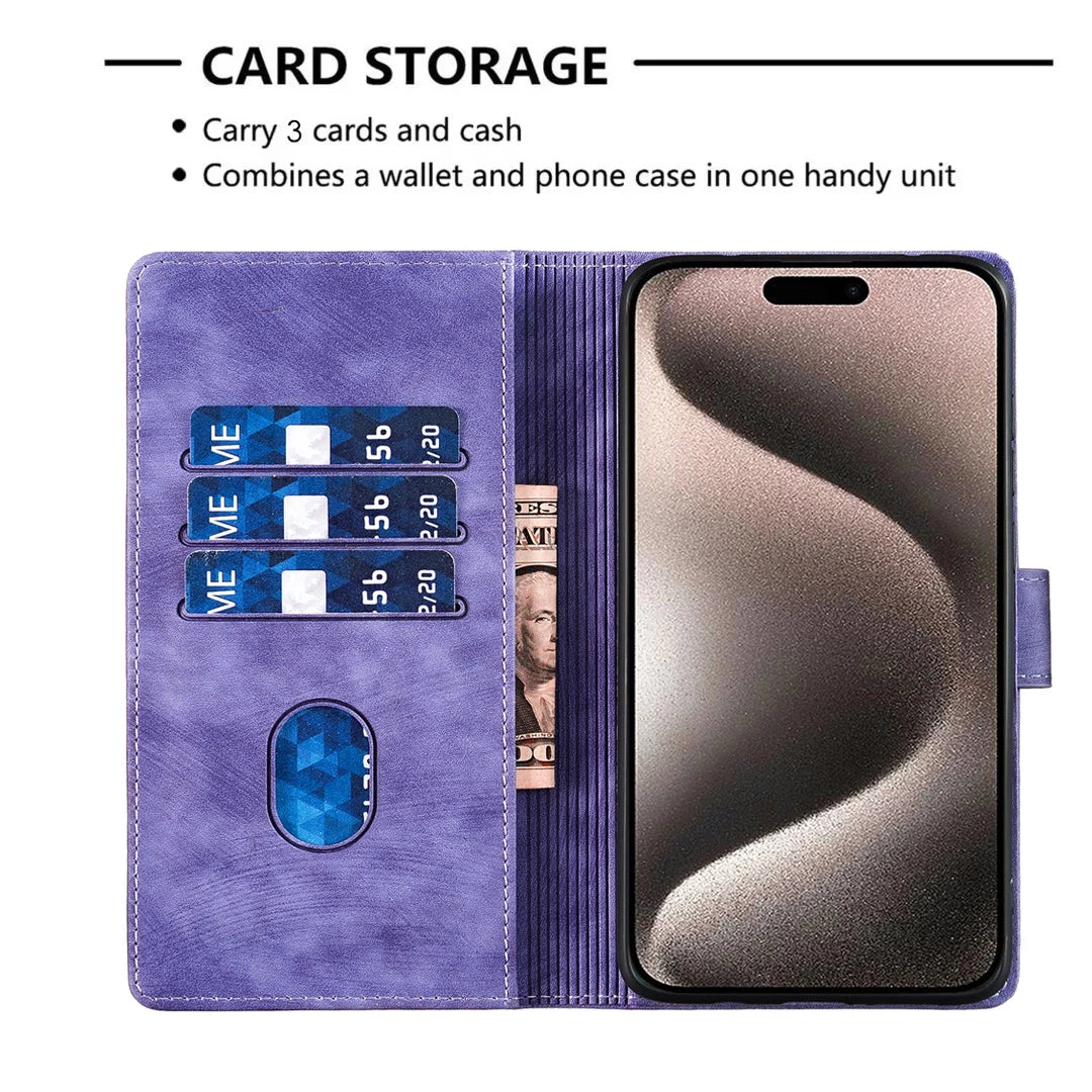 for i Phone 17 Flip Case for iPhone 15 16 14 13 12 11 Pro Max iPhon 15 Plus Cases Cute Cat Butterfly Leather Wallet Back Cover