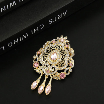 Moroccan Caftan Brooch Pin