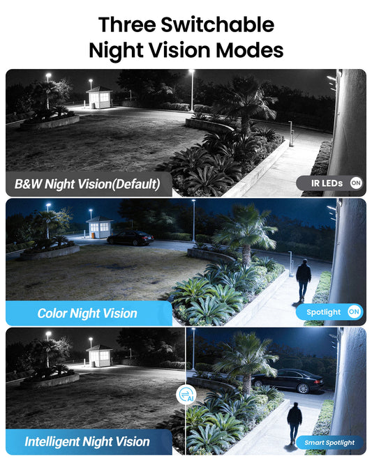 ZOSI 4K 8MP 5MP POE Video Surveillance Kit 8CH H.265 Home CCTV NVR Set Color Night Vision AI Detection IP Security Camera System