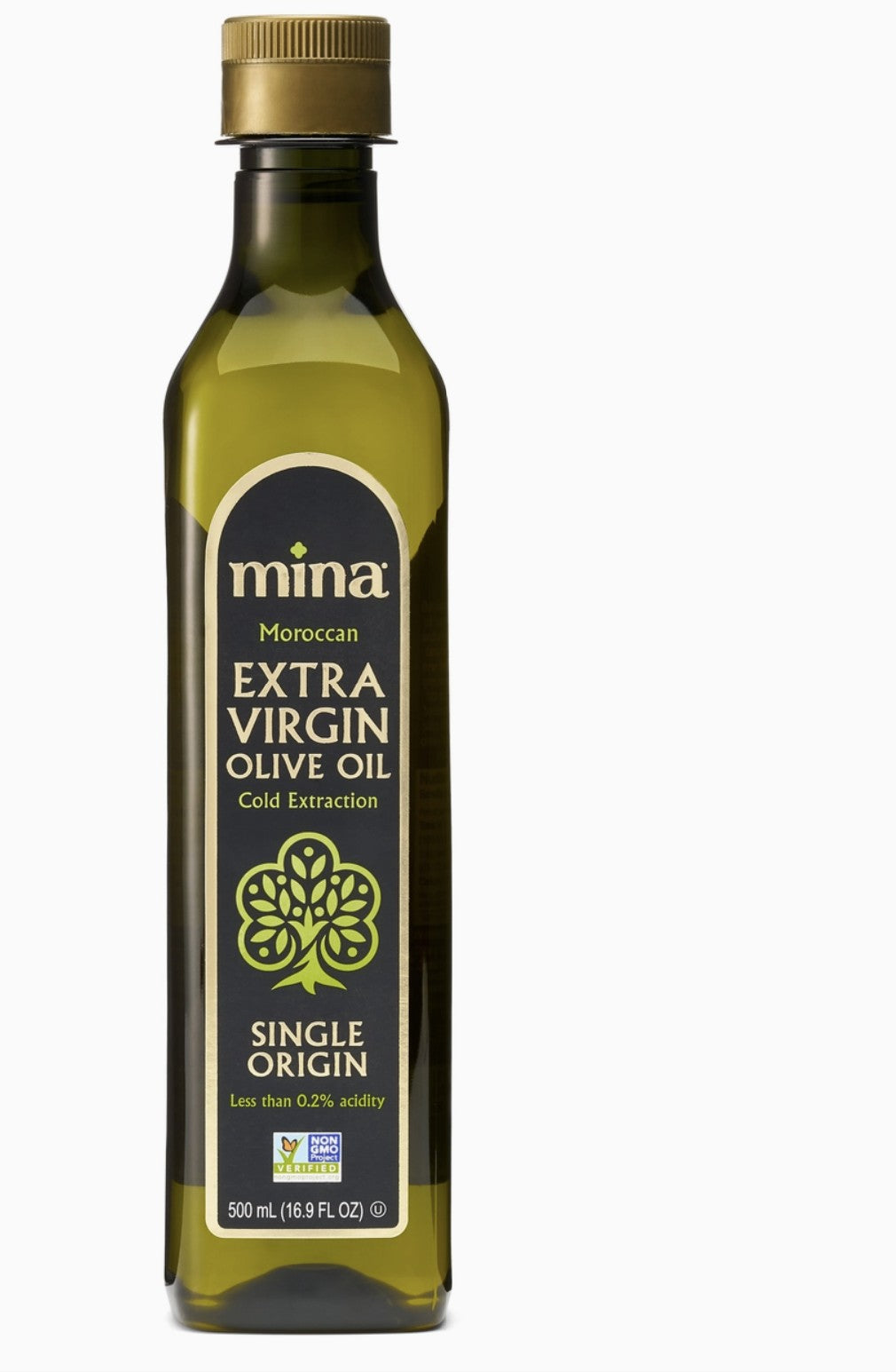 Moroccan Olive Oil Extra Virgin, 16.9 Fl Oz, High Polyphenol Olive Oil, Single Origin Olive Oil