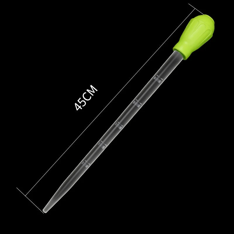Aquarium Siphon Lengthen Pipettes Fish Tank Vacuum Cleaner Simple Cleaning Tool for Aquarium Water Changer 29cm 54cm 30ml 50ml - 45cm green