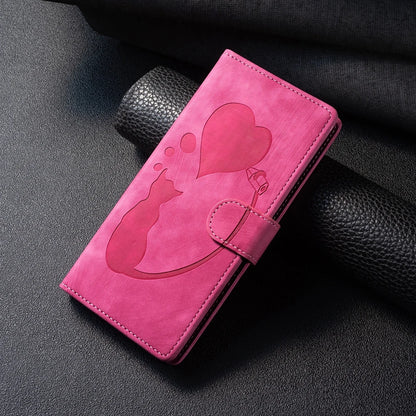 for i Phone 17 Flip Case for iPhone 15 16 14 13 12 11 Pro Max iPhon 15 Plus Cases Cute Cat Butterfly Leather Wallet Back Cover - H