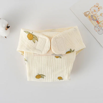 Waterproof Reusable Cotton Baby Training Pants Infant Shorts Underwear Cloth Baby Diaper Nappies Panties Nappy Changing