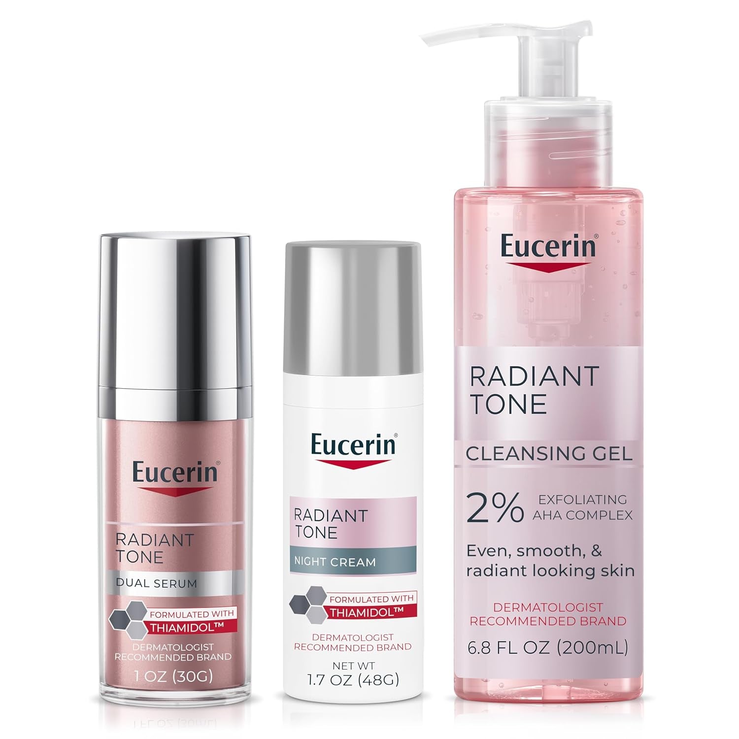 Radiant Tone Night Skin Routine Bundle, Variety Pack, 3 Items
