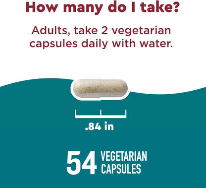 Wellblends Calm & Relax, Ashwagandha 125Mg, Magnesium 300Mg, 54 Caps
