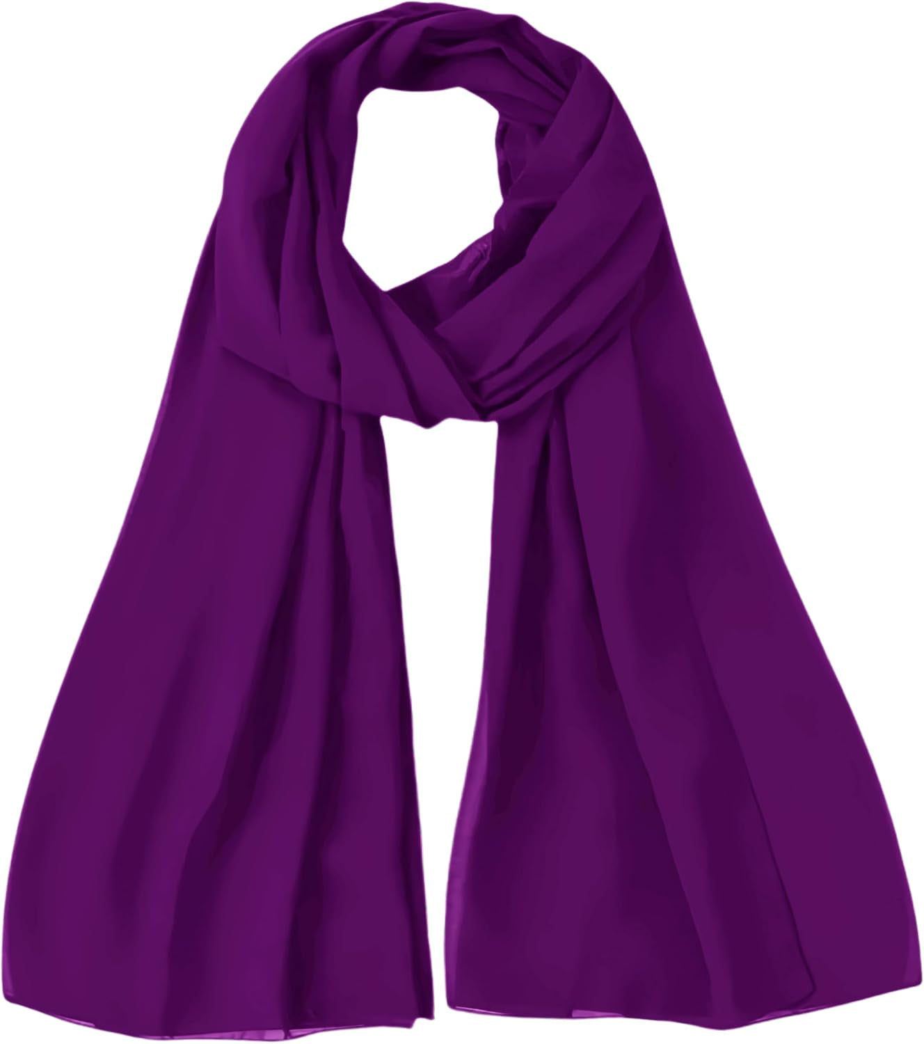 Premium Chiffon Hijab Head Scarf Shawl Wrap for Muslim Women Lightweight