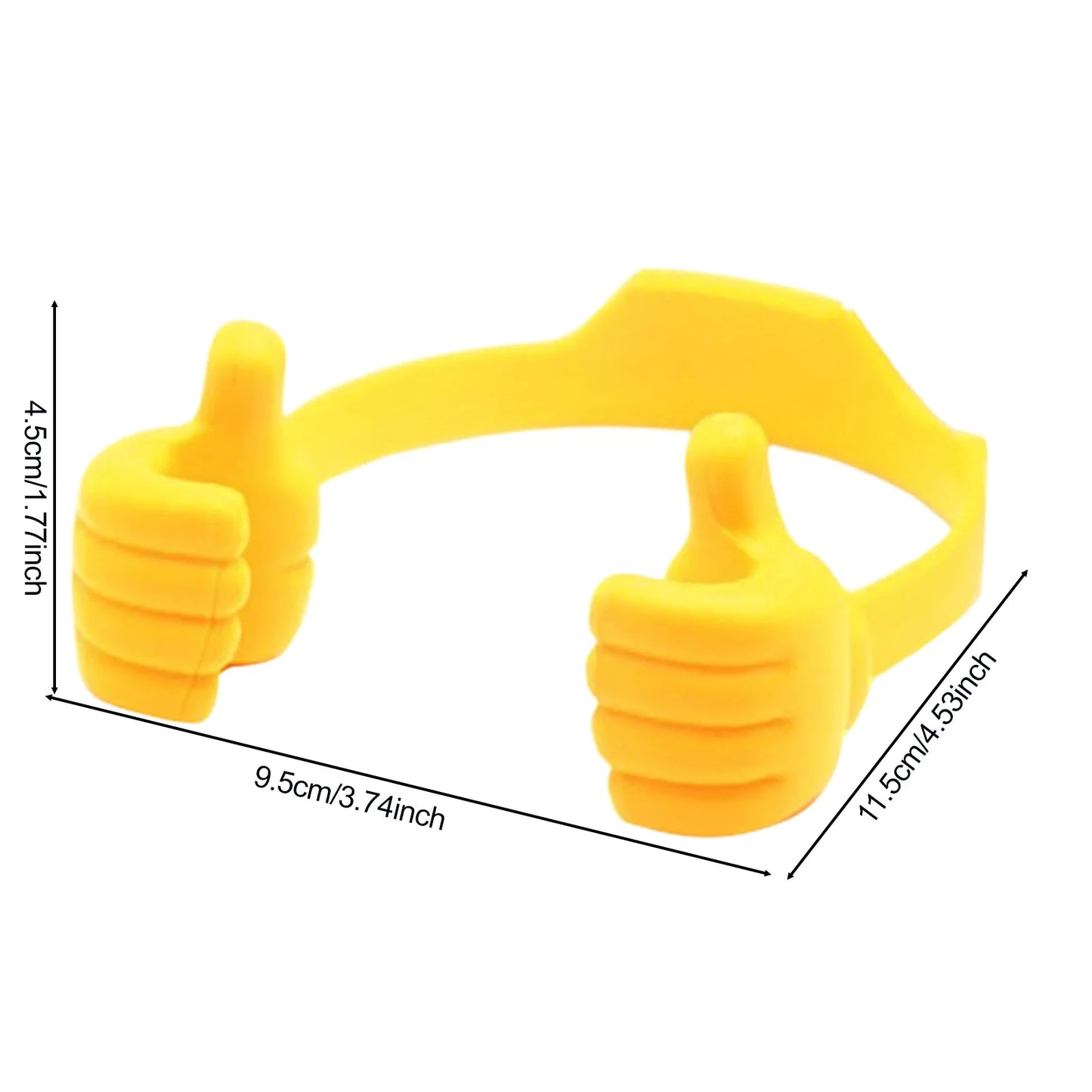 Thumb up Phone Holder Adjustable Tablet Stand Portable Desktop Lazy Phone Stand Fun Gifts for Kids Men Women