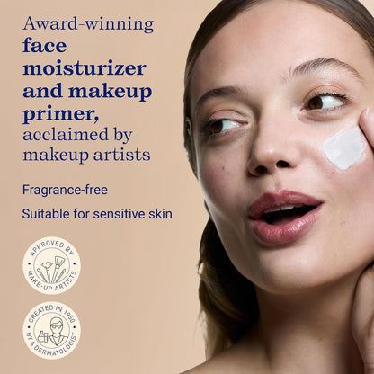 Embryolisse Lait-Crème Concentré Sensitive Face Moisturizer and Makeup Primer, Hypoallergenic Fragrance-Free Face Cream with Aloe Vera and Shea Butter