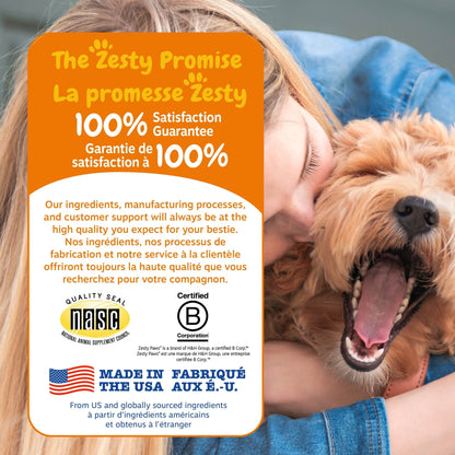 Senior Advanced Probiotic Bites for Dogs Chicken Flavor, 90 Count