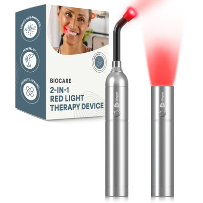 Lifepro 2in1 Red Light Therapy, Cold Sore Treatment for Lips & Canker Sore